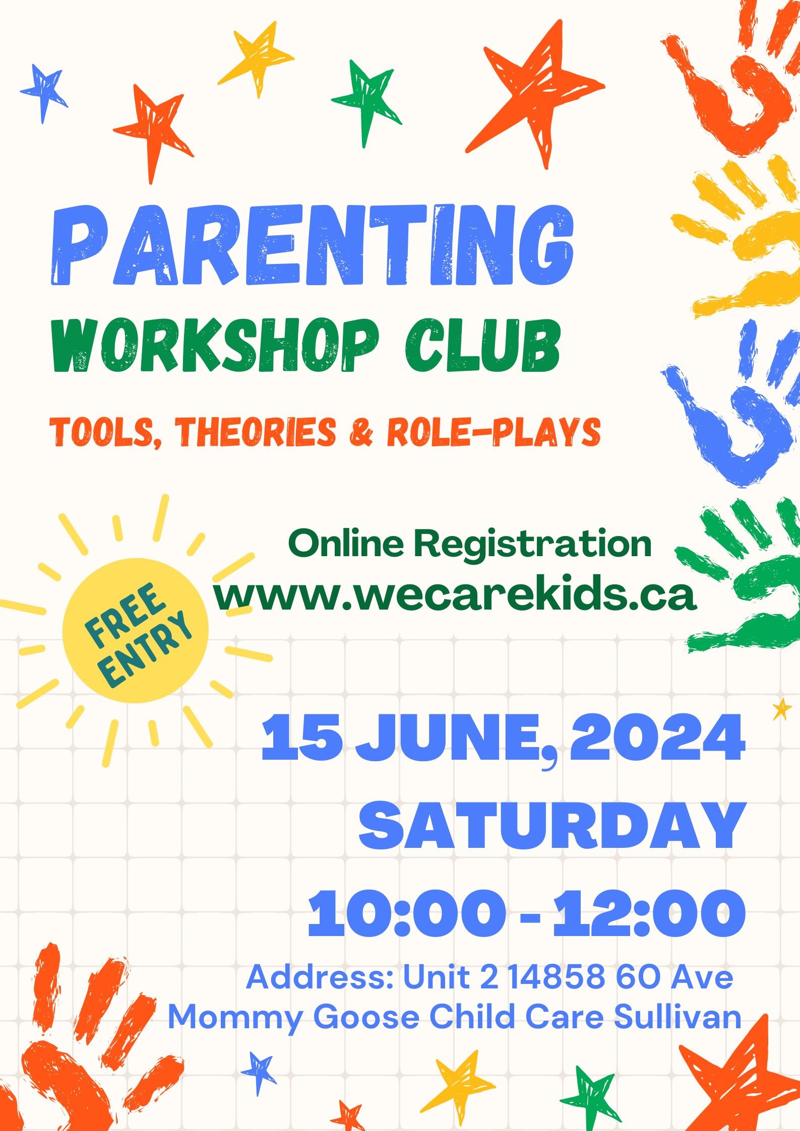 Parenting Worksop Club 2024, South Surrey, BC
